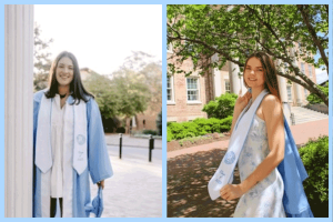 Carolina graduates and Collaboratory alumnae Bailey Pons and Hannah Stroot